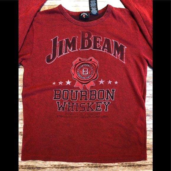Jim Beam Men’s Long Sleeve Thermal XL - Picture 2 of 3
